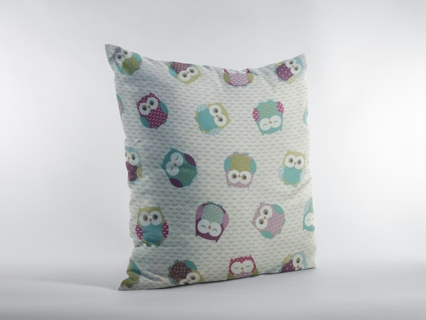Fryetts Owls Multi 18" / 45cm Cushion Cover