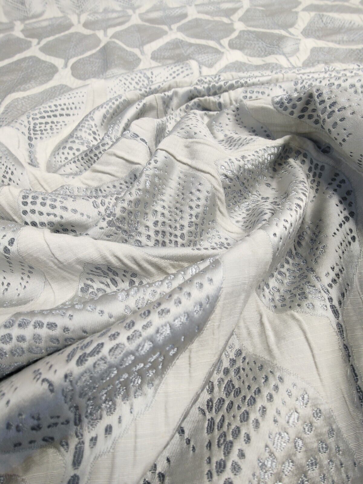 Fryetts Acacia Dove Curtain Upholstery Fabric 3 Metres