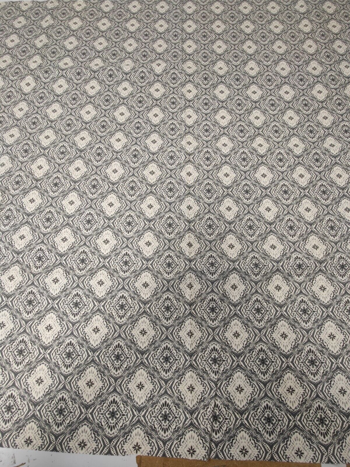 Sandown & Bourne Marcel Grey Curtain Upholstery Fabric 1 Metre