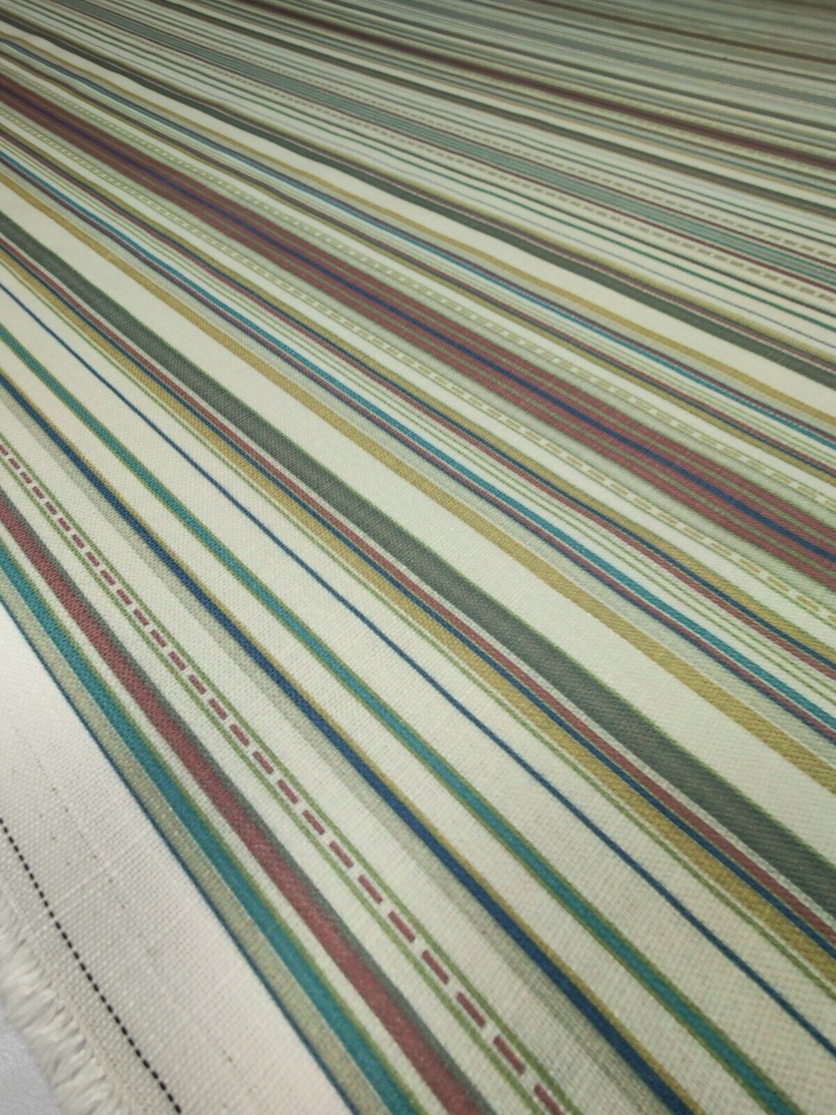 Art Of The Loom Gisburn Stripe 5 Curtain Upholstery Fabric 1.2 Metres