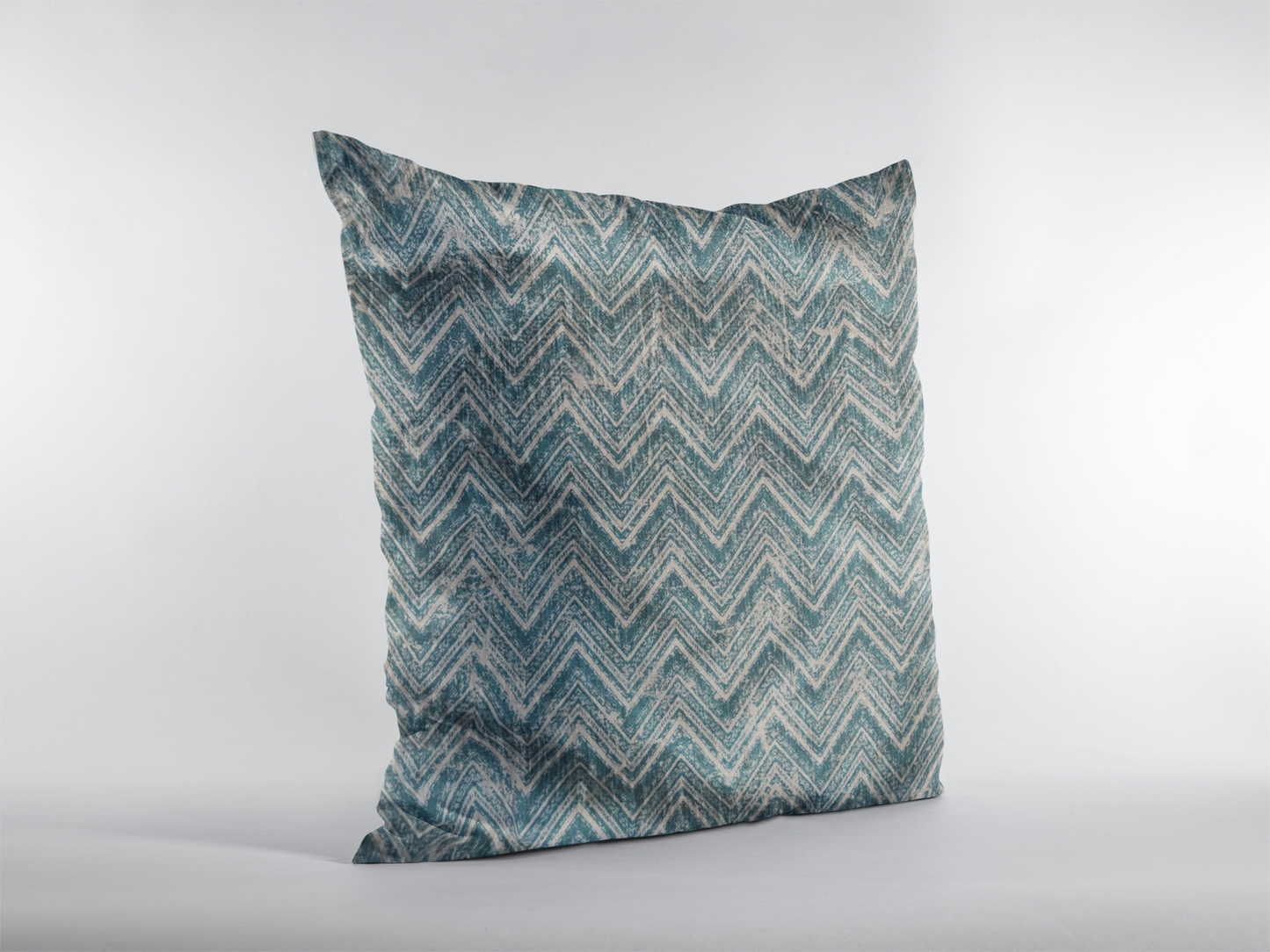 Art Of The Loom Design 2 Aqua Piped 18" / 45cm Cushion Cover