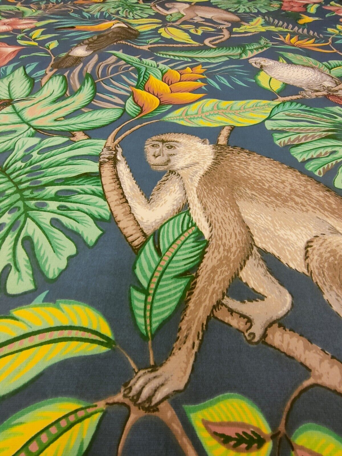 iLiv Rainforest Marine Curtain Upholstery Fabric 2 Metres